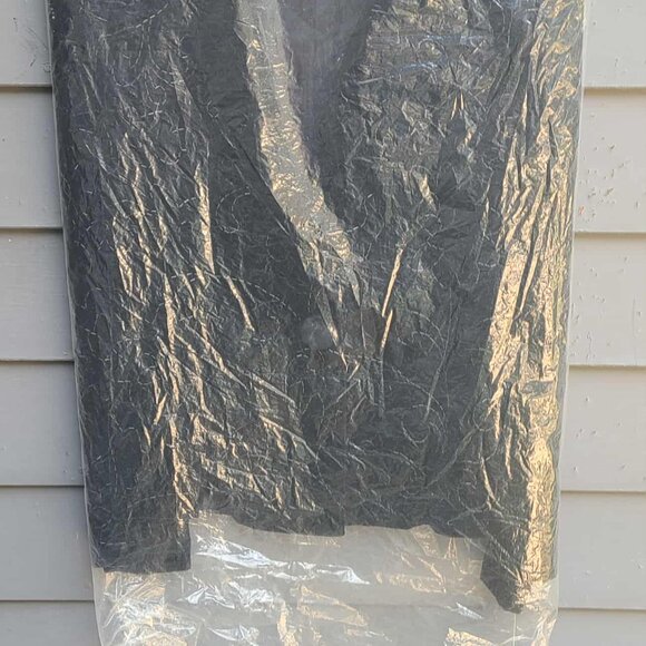 Susan Bristol Vintage Velvet Black Beaded Jacket NWT! NEW! IN BAG. Size 8 - Picture 2 of 13